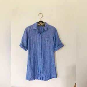 Roberta Roller Rabbit Women's Angela Dress | XS | Small Navy Blue